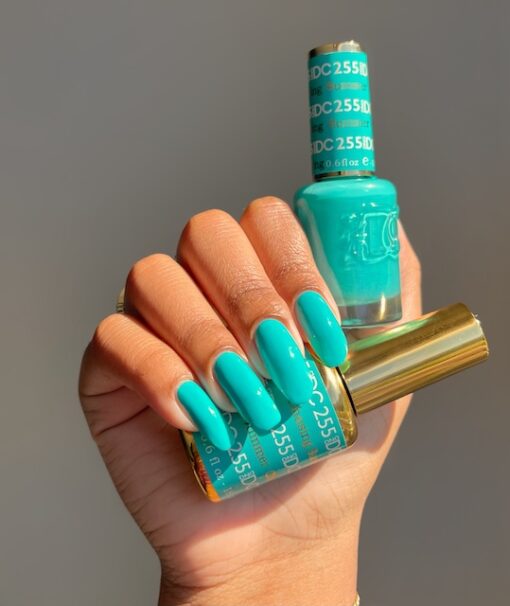 DND DC Nail Lacquer - 255 Mint Colors - Chasing Summer