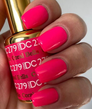 DND DC Nail Lacquer - 279 Pink Colors - Coral Bells