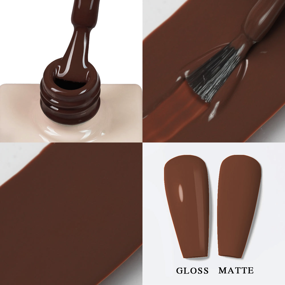 LAVIS LX1 - 27 - Gel Polish 0.5 oz - Coffee & Caramel Collection