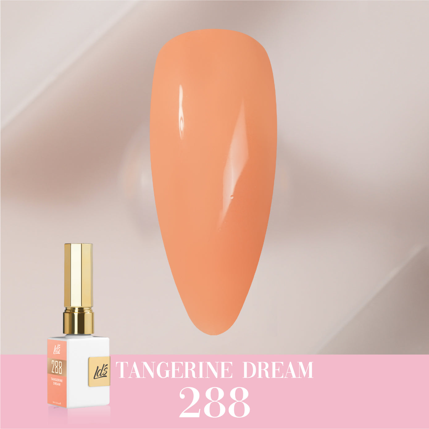 LDS Color Craze Collection - 288 Tangerine Dream - Gel Polish 0.5oz