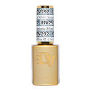 DND DV 292 Symphonic Silver - DND Diva Gel Polish