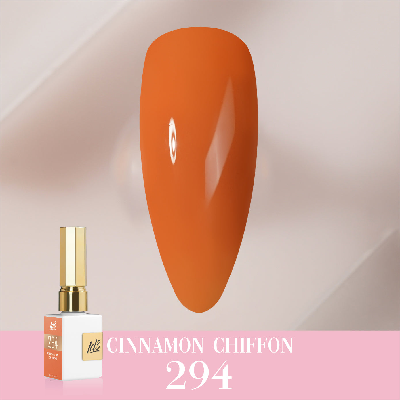 LDS Color Craze Collection - 294 Cinnamon Chiffon - Gel Polish 0.5oz