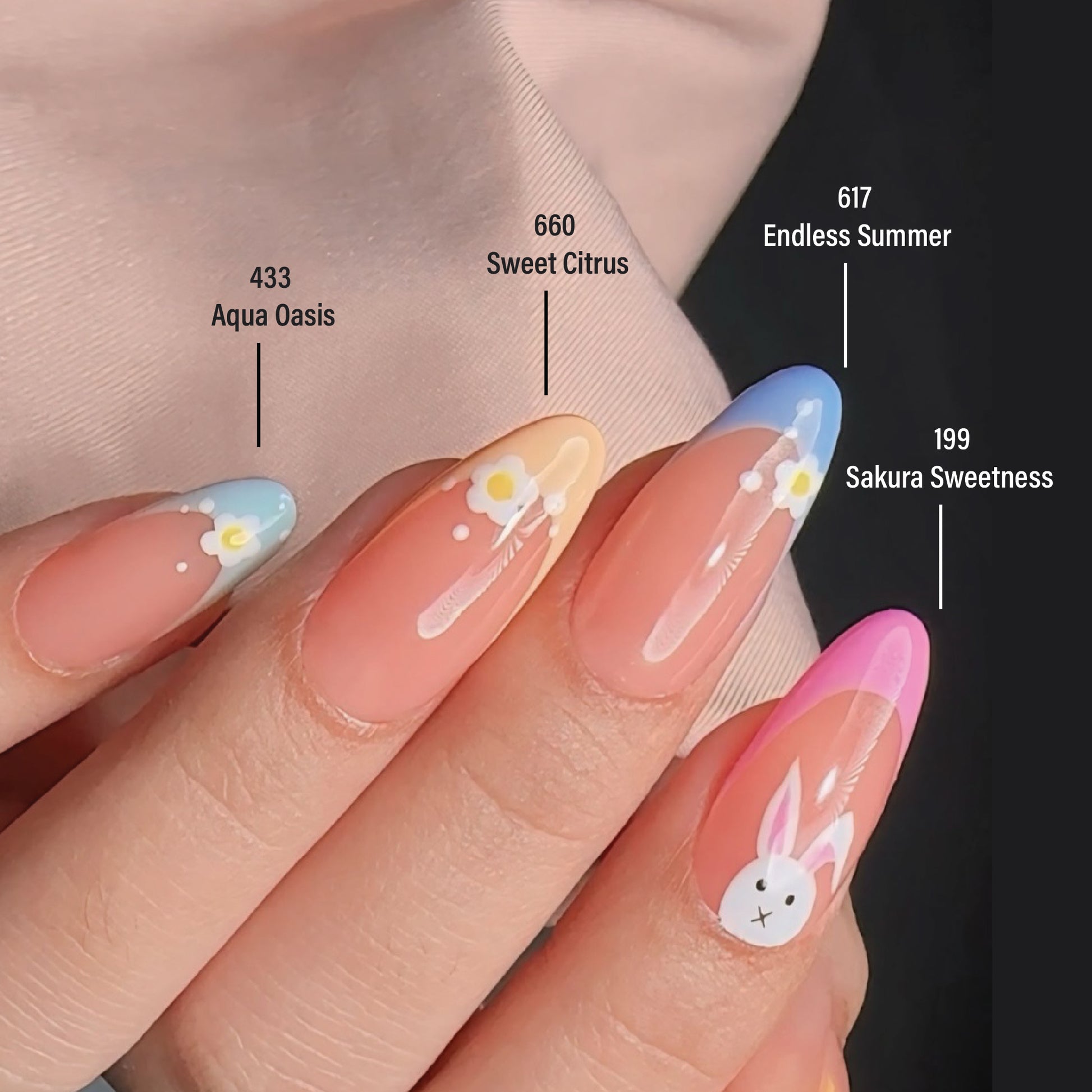 LDS Color Craze Gel Nail Polish - 660 Sweet Citrus - 0.5oz