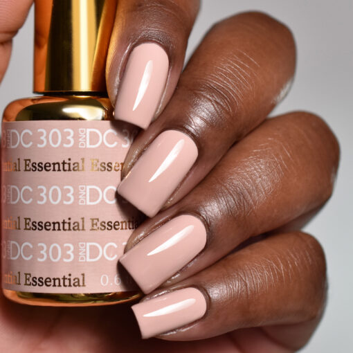 DND DC Gel Nail Polish Duo - 303 Beige Colors - Essential