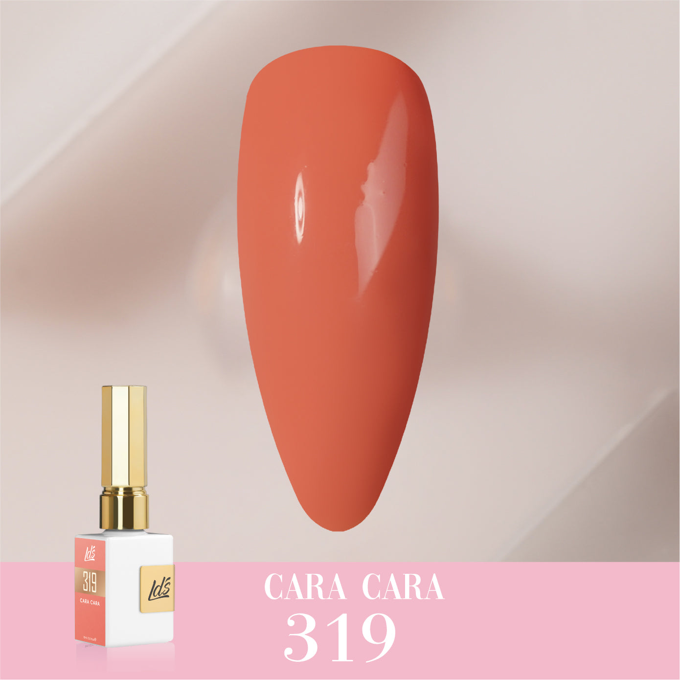 LDS Color Craze Collection - 319 Cara Cara - Gel Polish 0.5oz