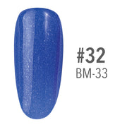 SNS Pro 4-in-1 Pink - 032 BM-33 - Dip, Gel & Lacquer Matching