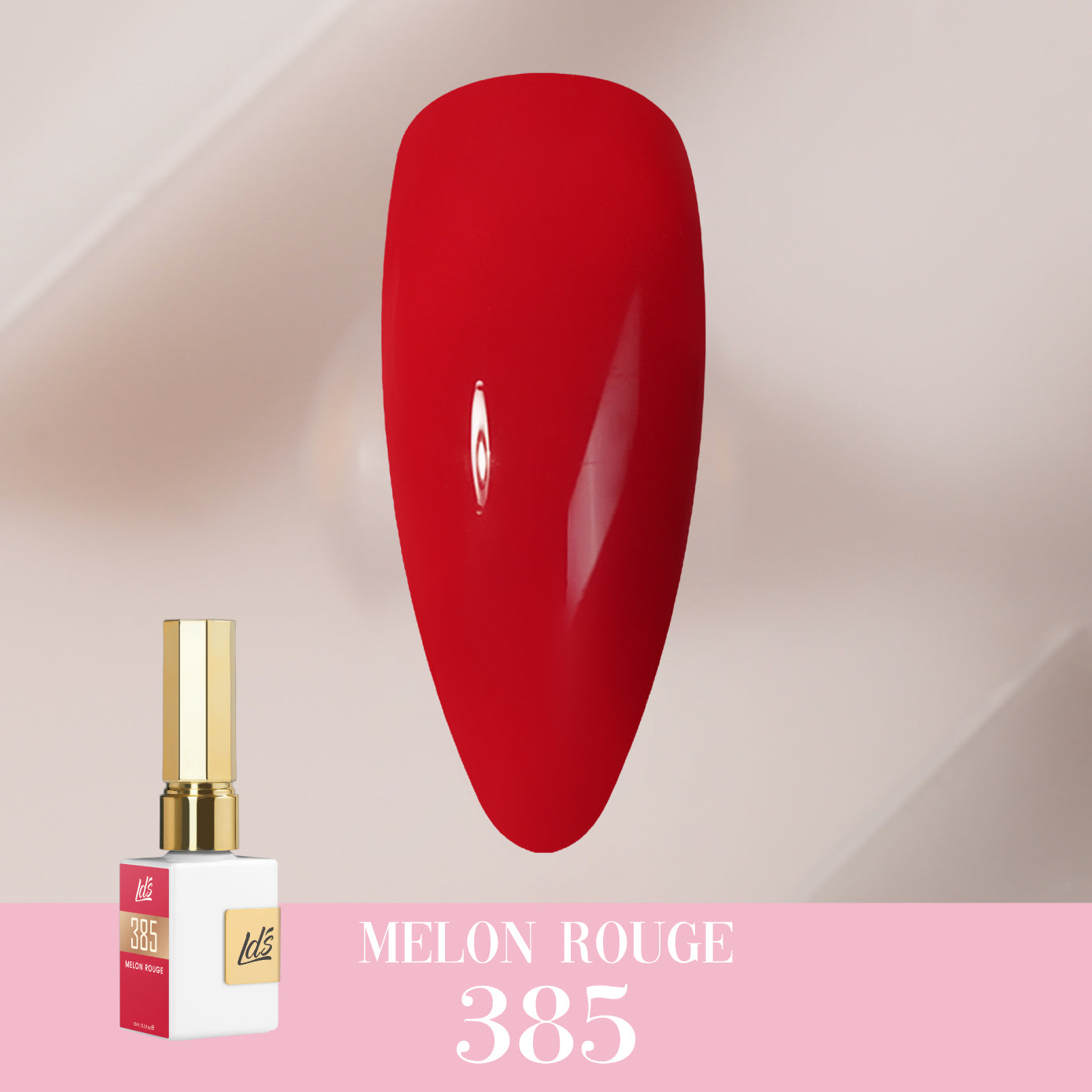 LDS Color Craze Collection - 385 Melon Rouge - Gel Polish 0.5oz