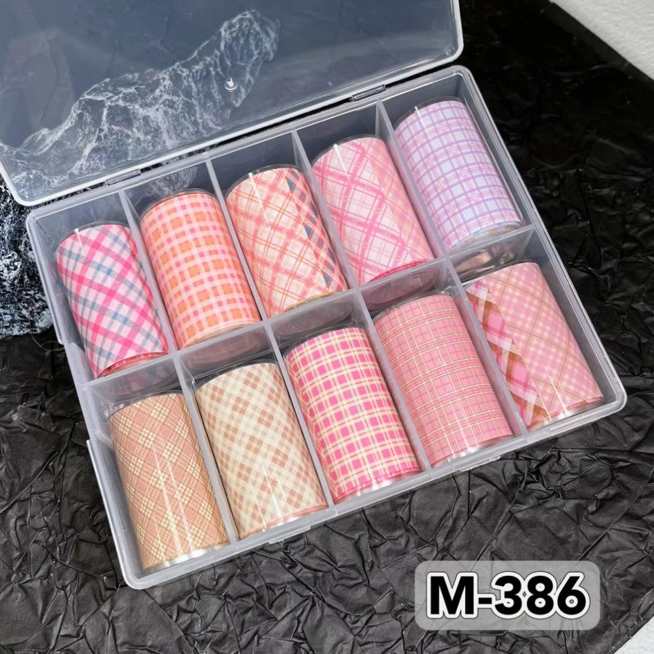 Nail Transfer Foil - M386