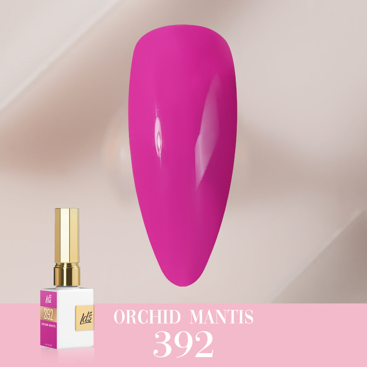 LDS Color Craze Collection - 392 Orchid Mantis - Gel Polish 0.5oz