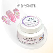 LAVIS 3D Scupture Gel - 02 White 15g