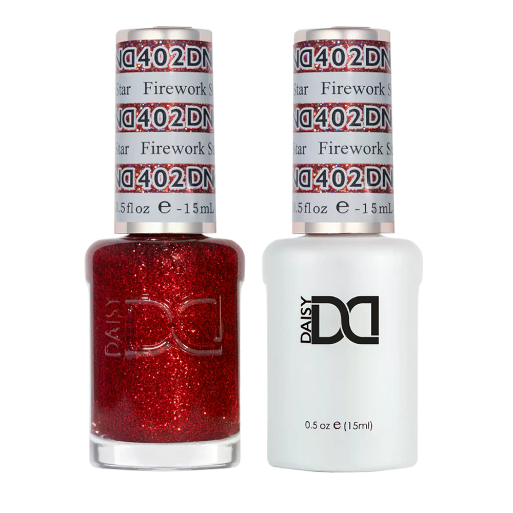DND Gel Nail Polish Duo - 402 Firework Star