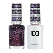 DND Gel Nail Polish Duo - 409 Grape Field Star