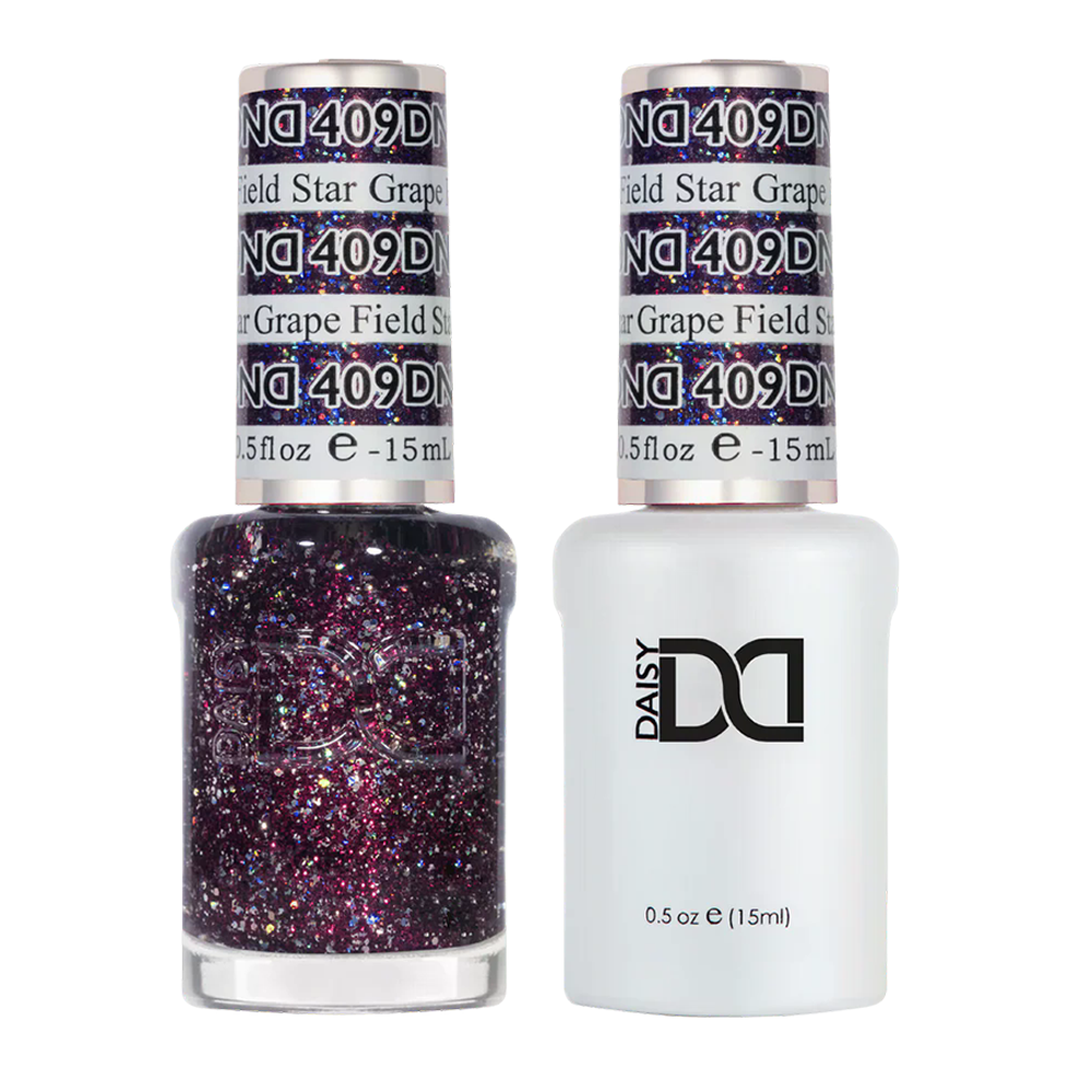 DND Gel Nail Polish Duo - 409 Grape Field Star