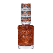 DND Nail Lacquer - 412 Golden Orange Star