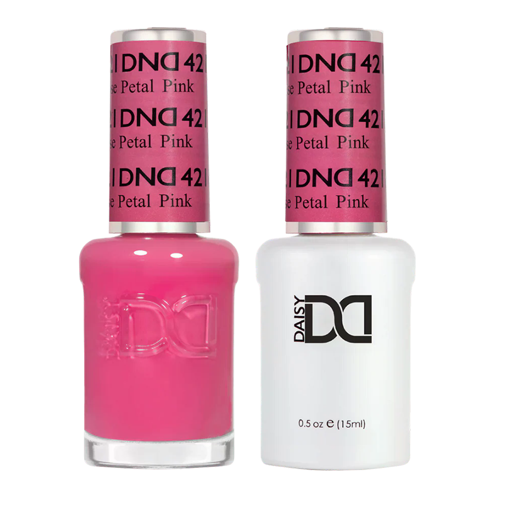 DND Gel Nail Polish Duo - 421 Rose Petal Pink