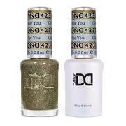 DND Gel Nail Polish Duo - 423 Glitter for You