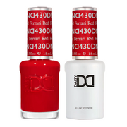DND Gel Nail Polish Duo - 430 Ferrari Red