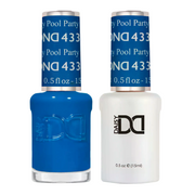 
DND Gel Nail Polish Duo - 433 Pool Party
