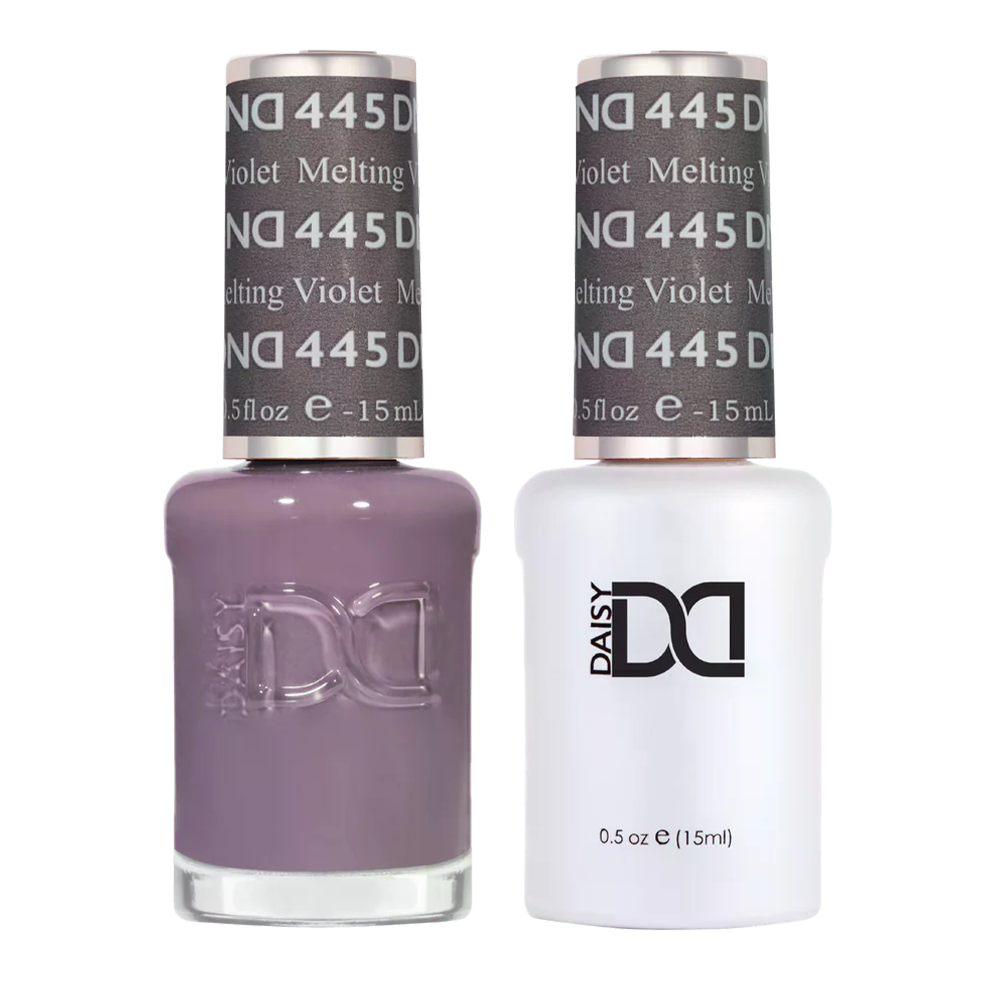 DND Gel Nail Polish Duo - 445 Melting Violet