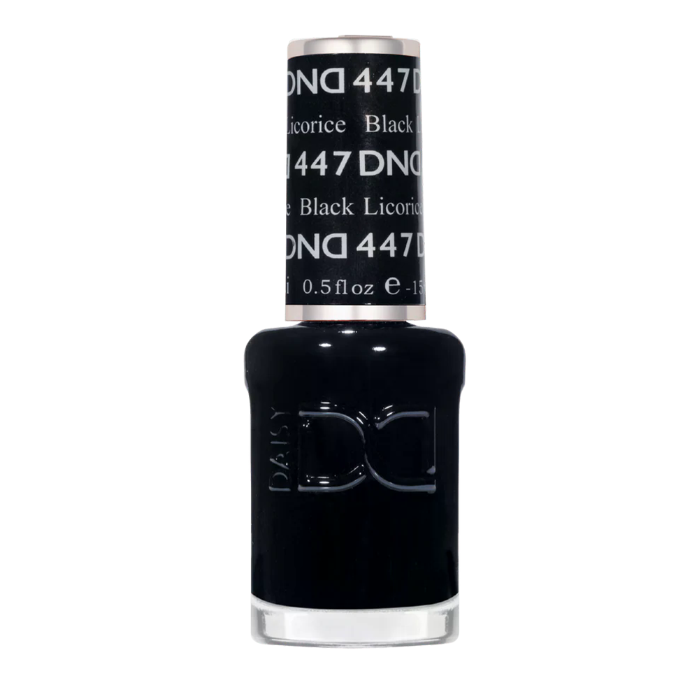 DND Nail Lacquer - 447 Black Licorice