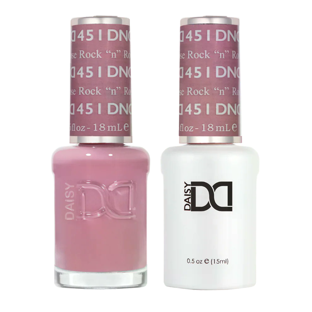 DND Gel Nail Polish Duo - 451 Rock "n" Rose