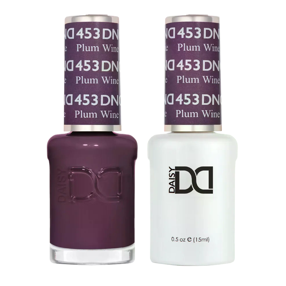 DND Gel Nail Polish Duo - 453 Plum Wine