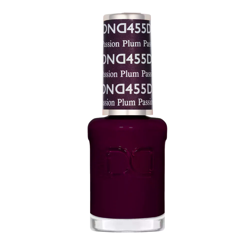 DND Nail Lacquer - 455 Plum Passion