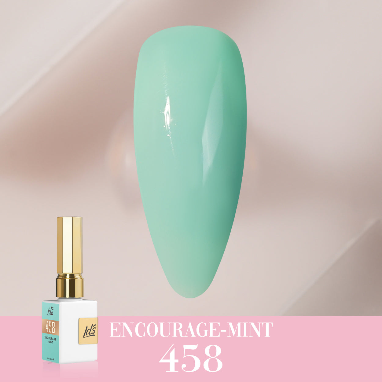 LDS Color Craze Collection - 458 Encourage-mint - Gel Polish 0.5oz