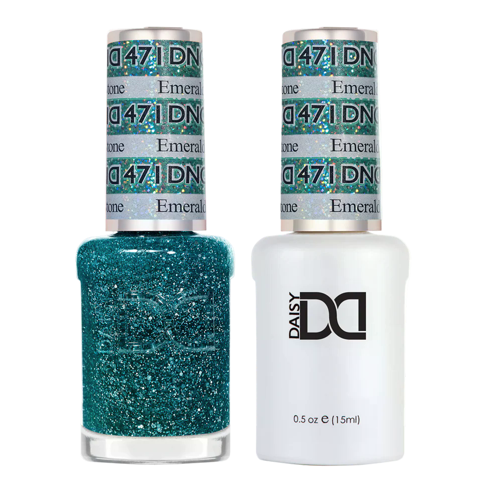 DND Gel Nail Polish Duo - 471 Emerald Stone