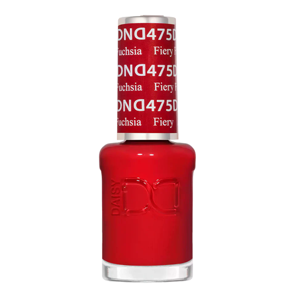 DND Nail Lacquer - 475 Fiery Fuchsia