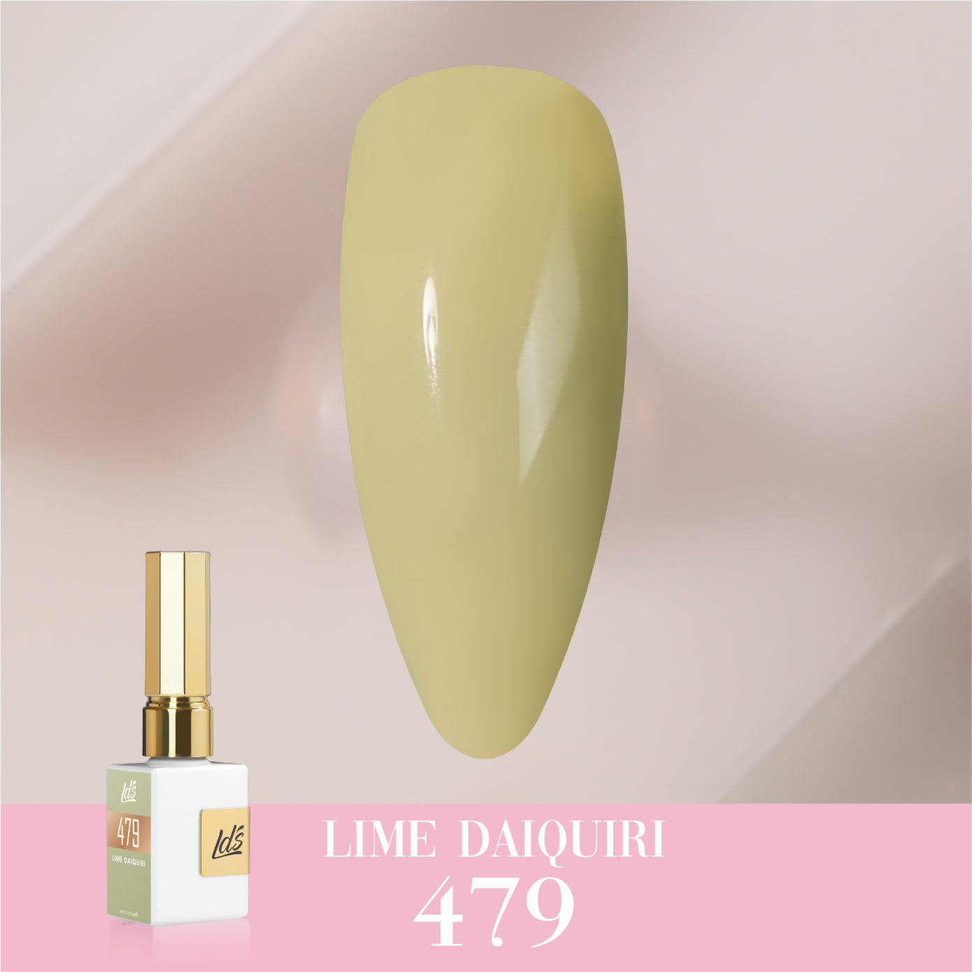 LDS Color Craze Collection - 479 Lime Daiquiri - Gel Polish 0.5oz