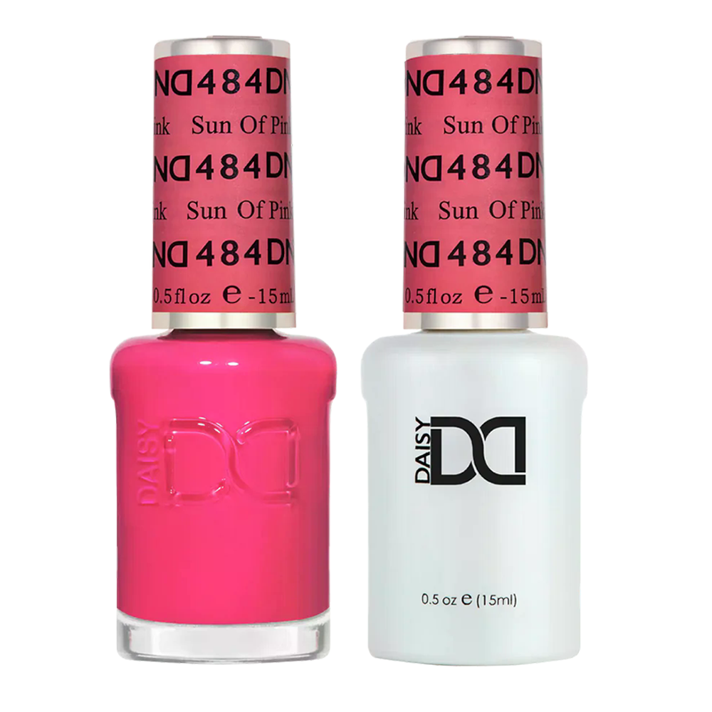 DND Gel Nail Polish Duo - 484 Sun of Pink