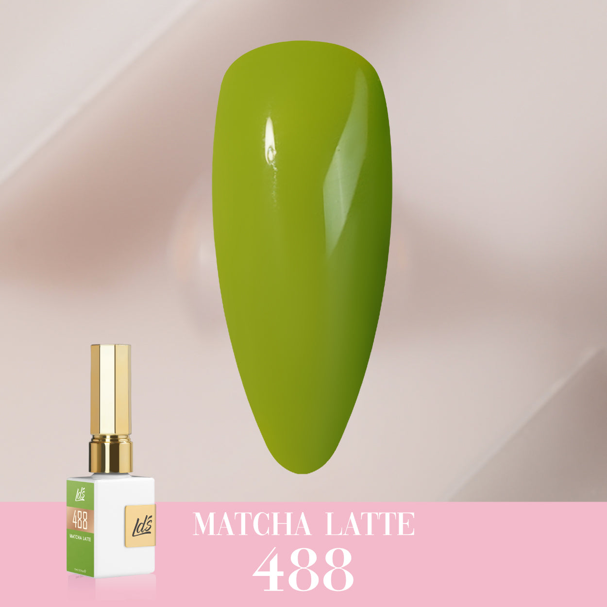 LDS Color Craze Collection - 488 Matcha Latte - Gel Polish 0.5oz