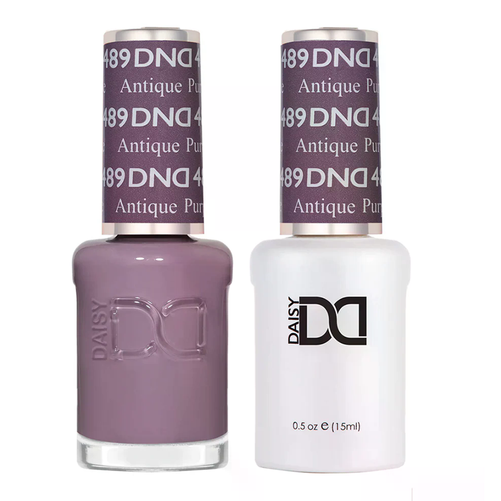DND Gel Nail Polish Duo - 489 Antique Purple