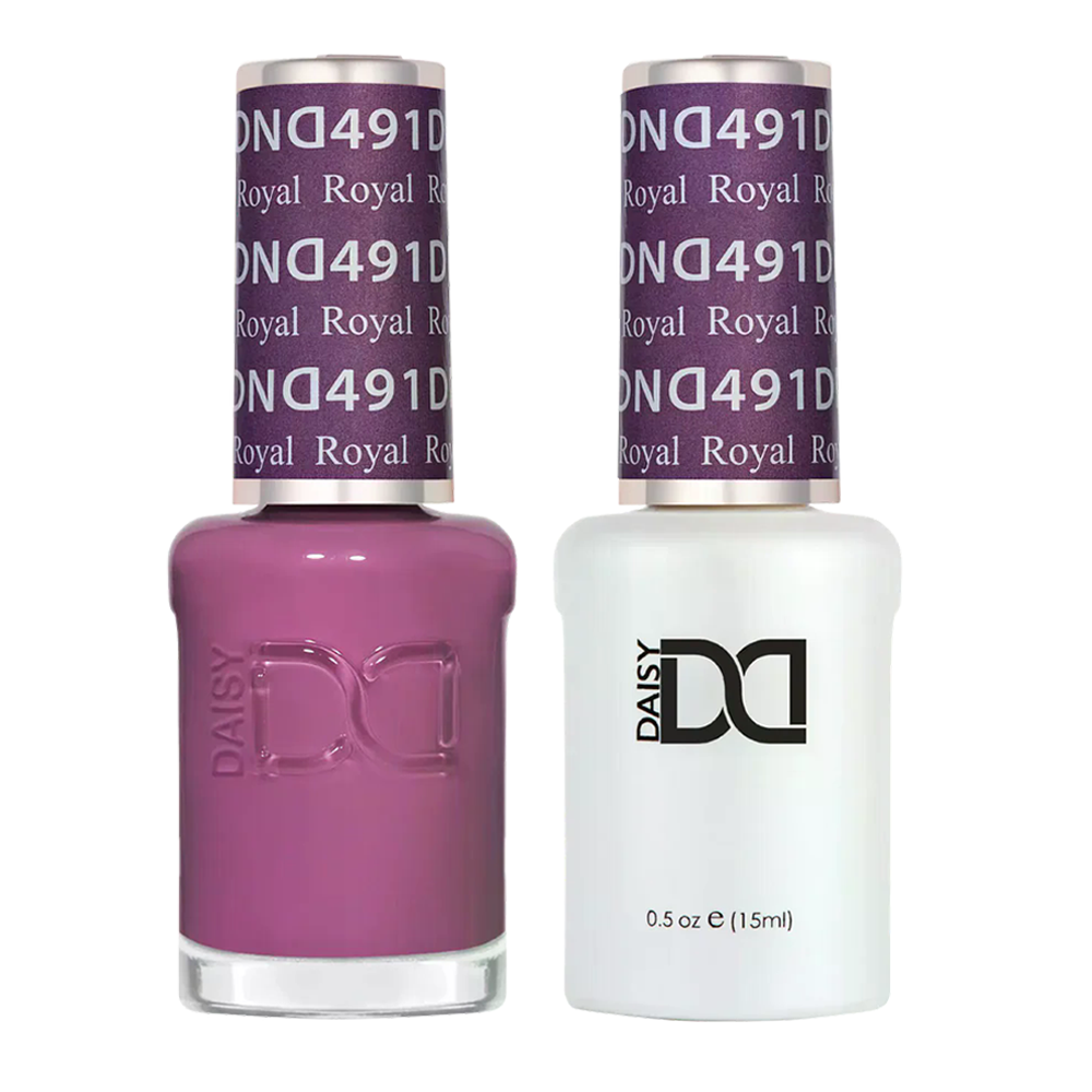 DND Gel Nail Polish Duo - 491 Royal Violet