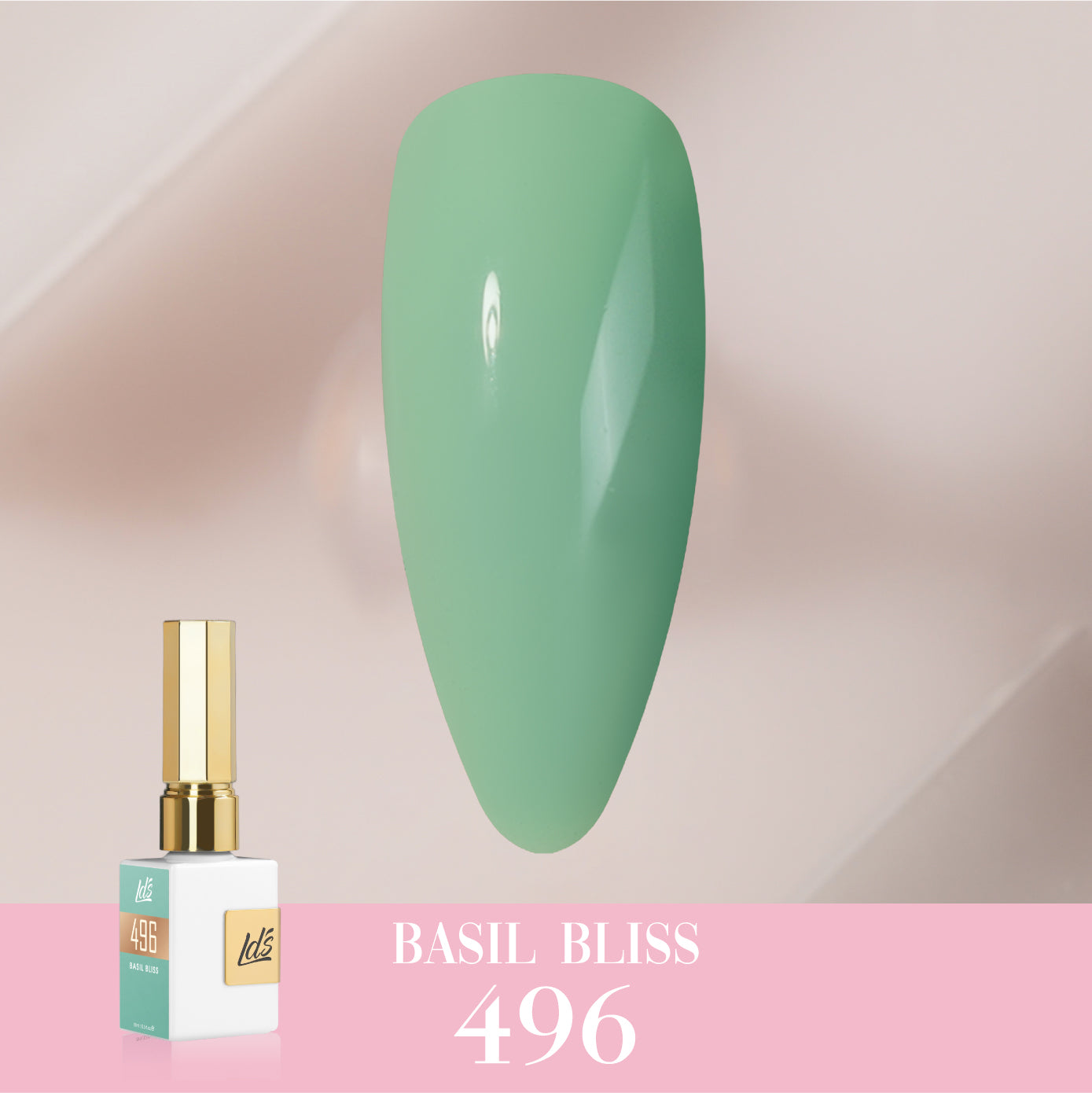 LDS Color Craze Collection - 496 Basil Bliss - Gel Polish 0.5oz