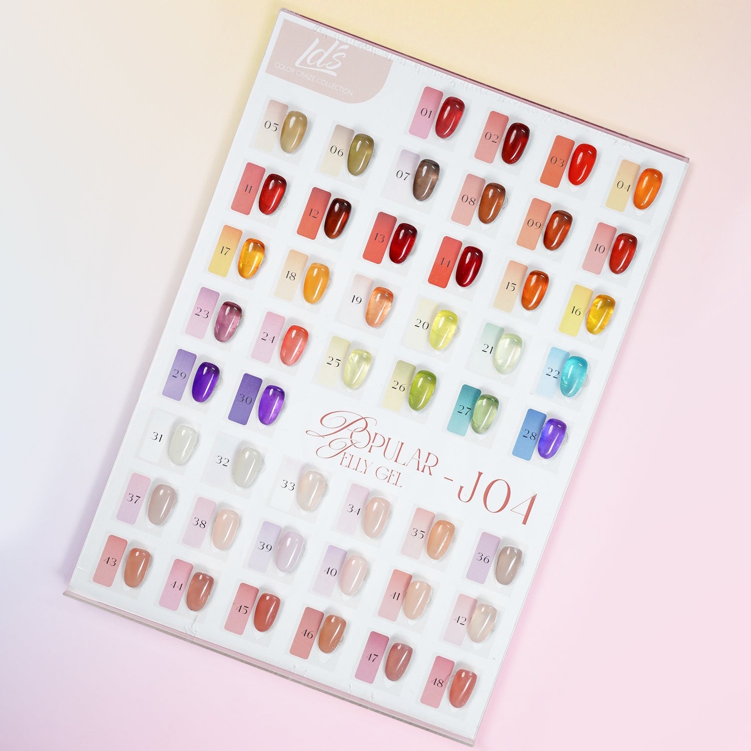 LDS Color Craze Gel Nail Polish - 1043 - J0443 - 0.5oz