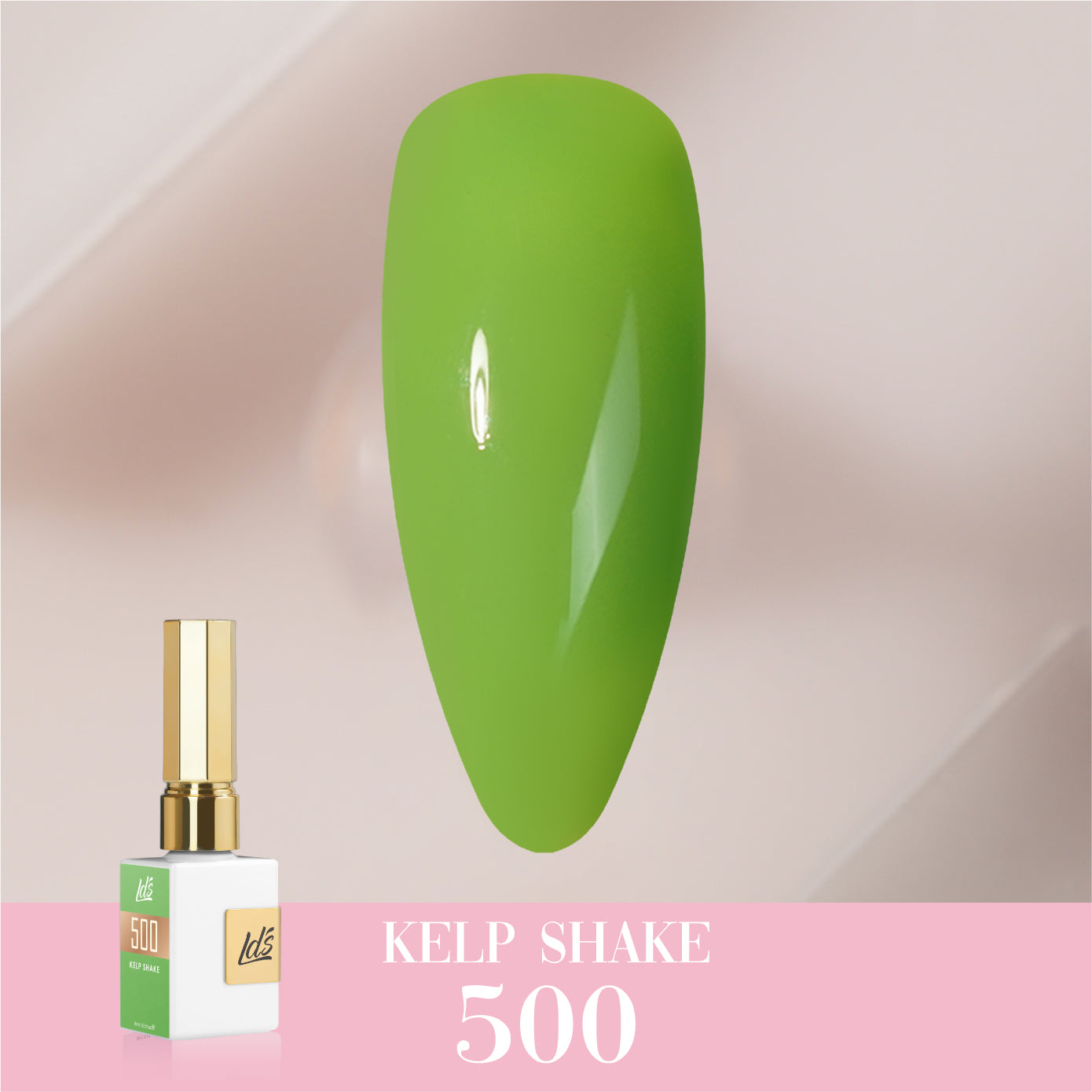 LDS Color Craze Collection - 500 Kelp Shake - Gel Polish 0.5oz