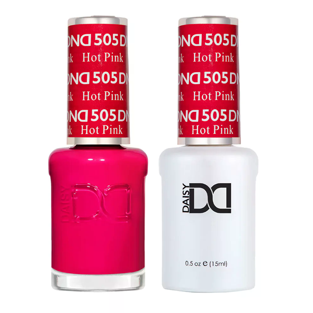 DND Gel Nail Polish Duo - 505 Hot Pink