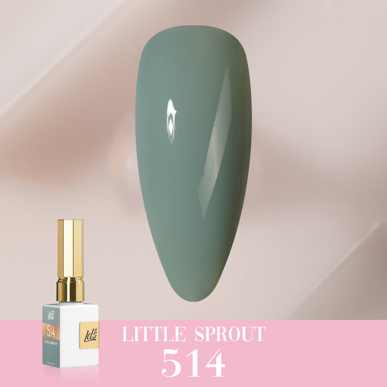 LDS Color Craze Collection - 514 Little Sprout - Gel Polish 0.5oz