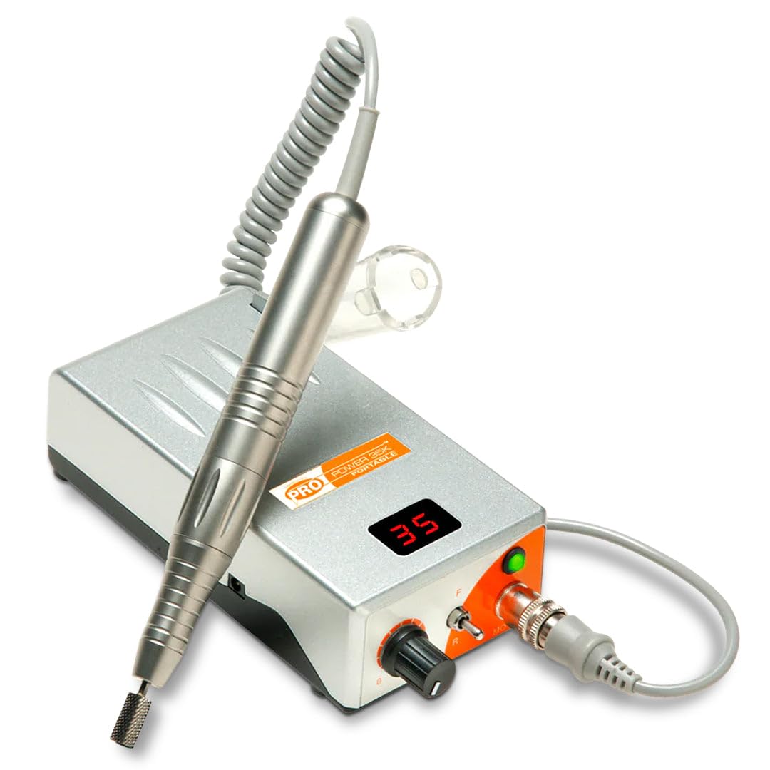 Medicool Rechargable Pro Power 35k Professional Electric File - Silver