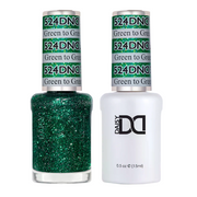DND Gel Nail Polish Duo - 524 Green to Green