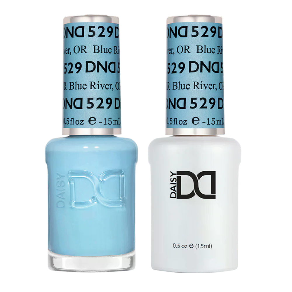 DND Gel Nail Polish Duo - 529 Blue River, OR