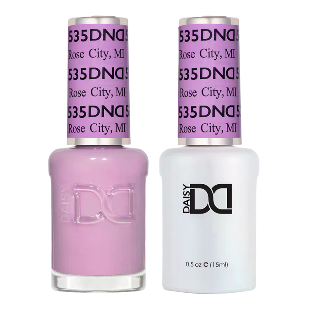 DND Gel Nail Polish Duo - 535 Rose City, MI
