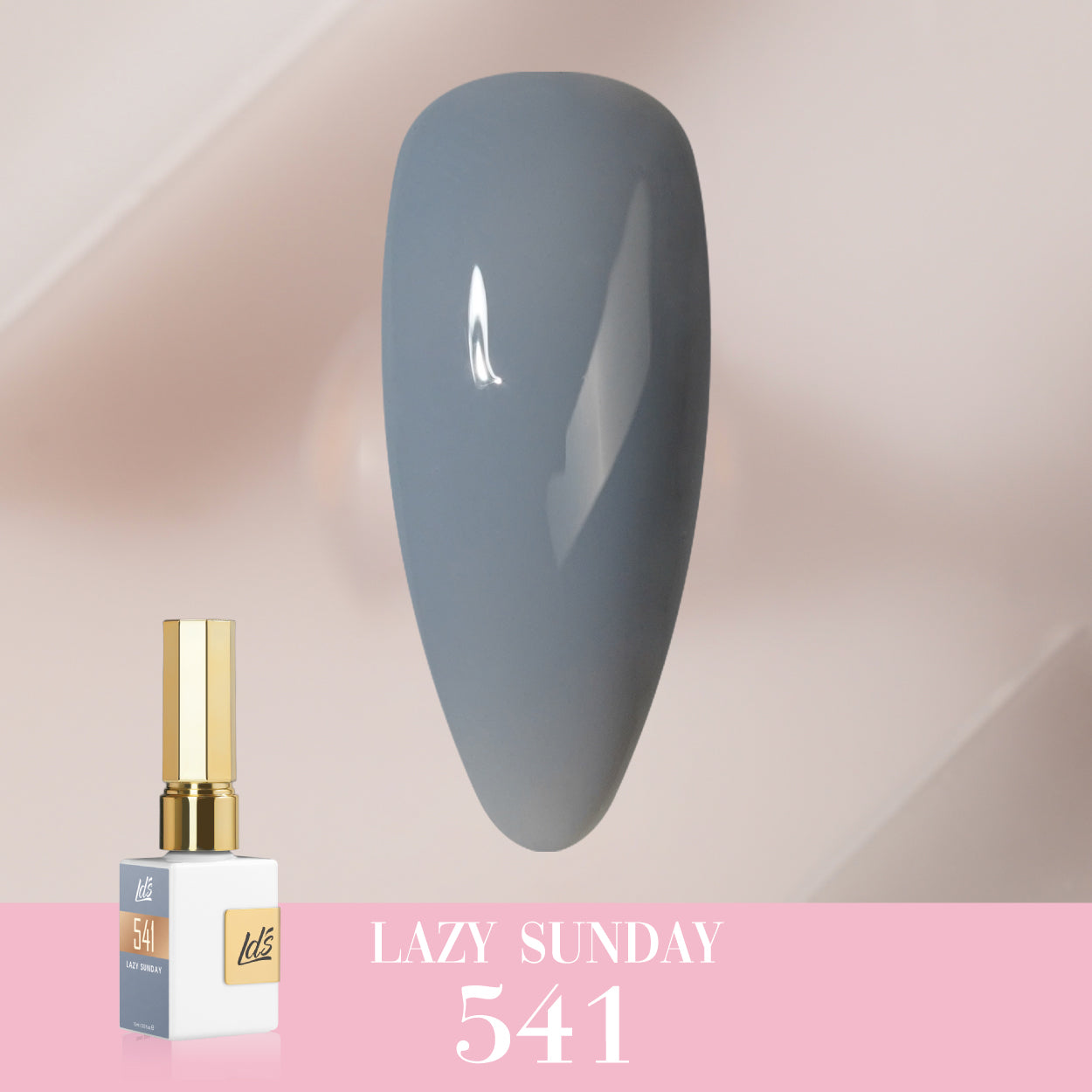 LDS Color Craze Collection - 541 Lazy Sunday - Gel Polish 0.5oz