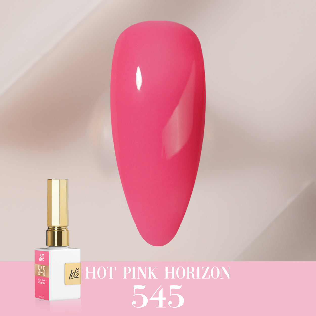 LDS Color Craze Collection - 545 Hot Pink Horizon - Gel Polish 0.5oz