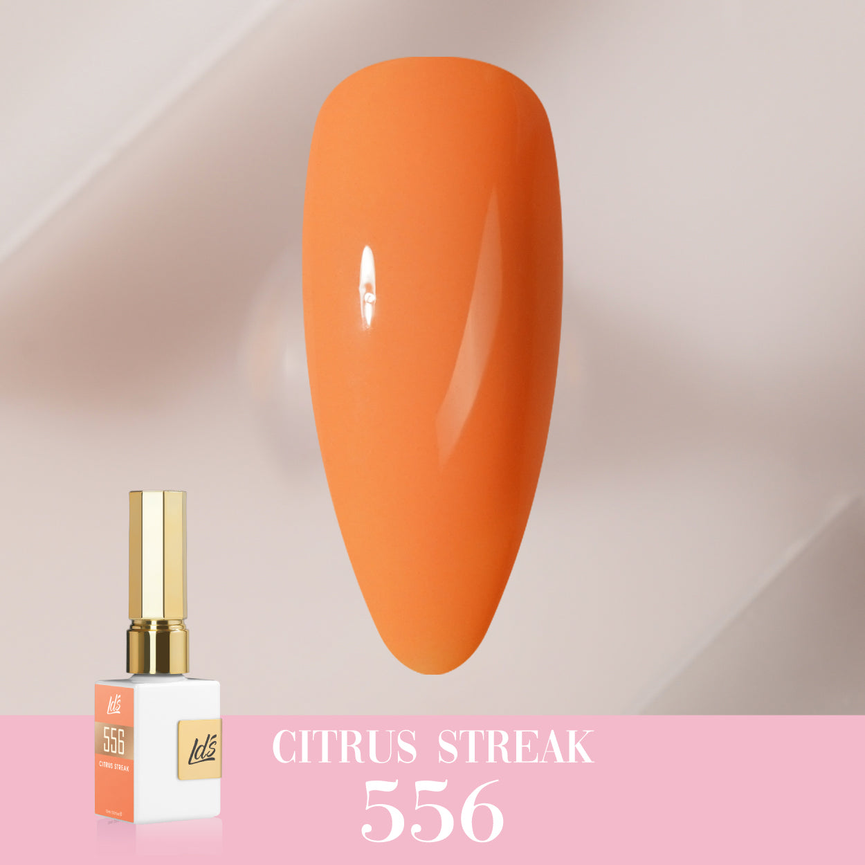 LDS Color Craze Collection - 556 Citrus Streak - Gel Polish 0.5oz