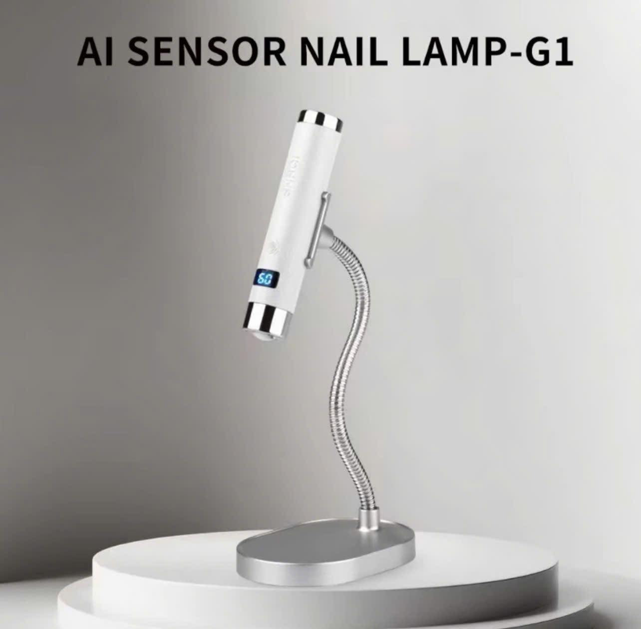 12W Portable UV Gel Nail Dryer Lamp LED - White