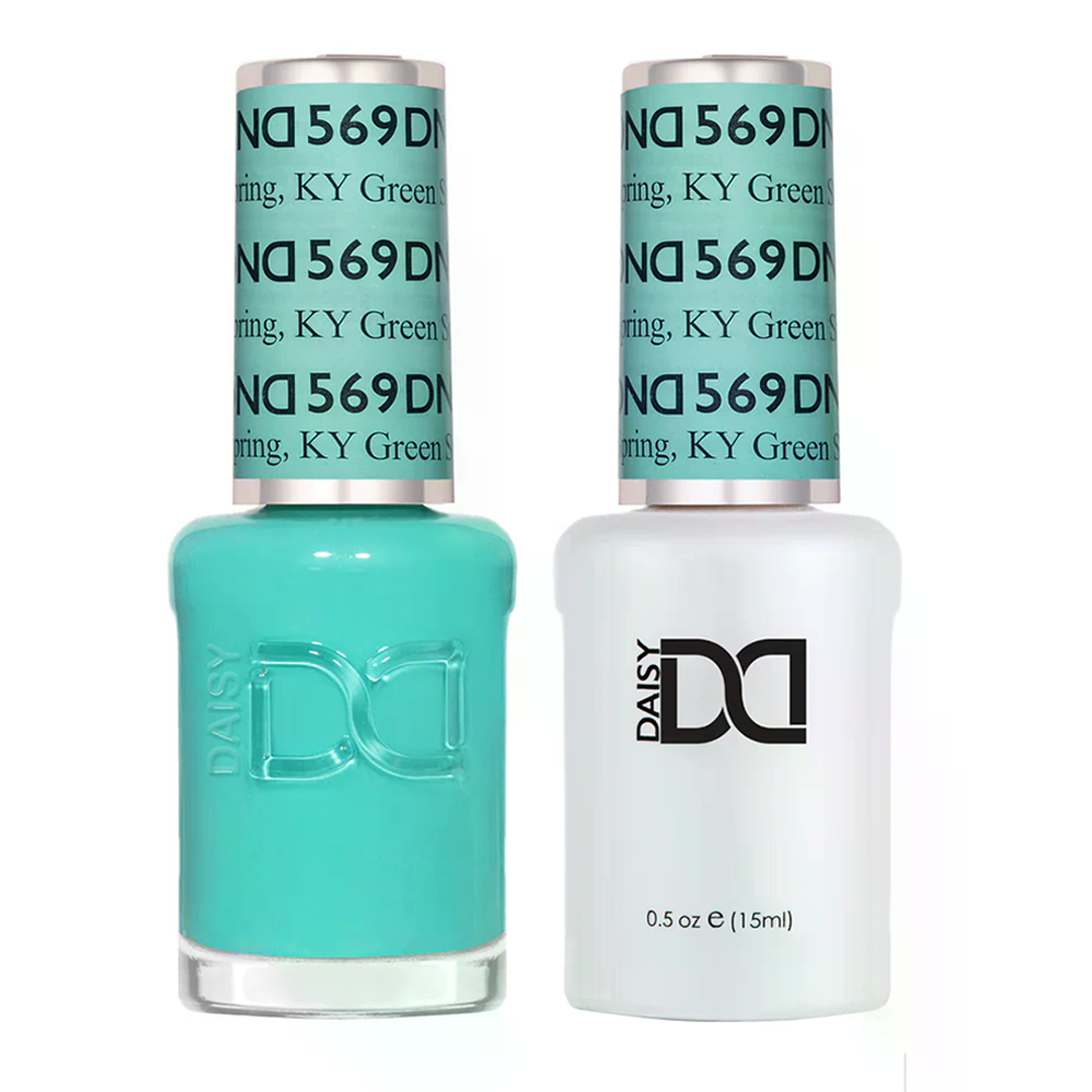 DND Gel Nail Polish Duo - 569 Green Spring, KY