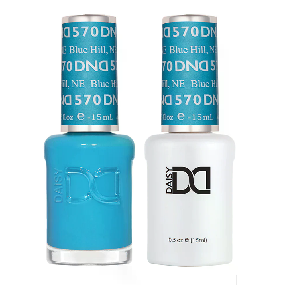 DND Gel Nail Polish Duo - 570 Blue Hill, NE
